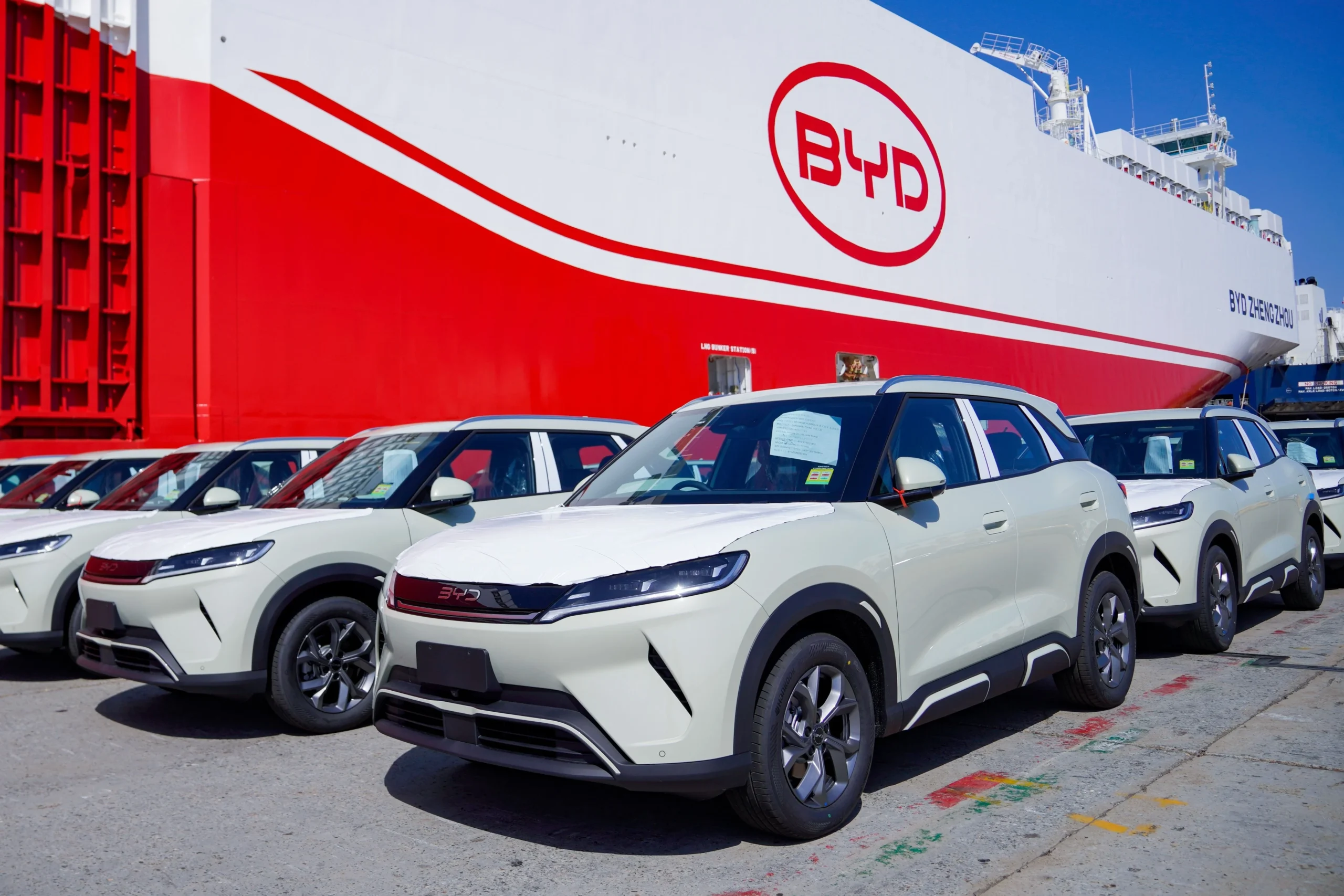China car exports, Japan car exports, Australia automotive market, electric vehicles EV, BYD Australia, car import statistics, automotive trade 2