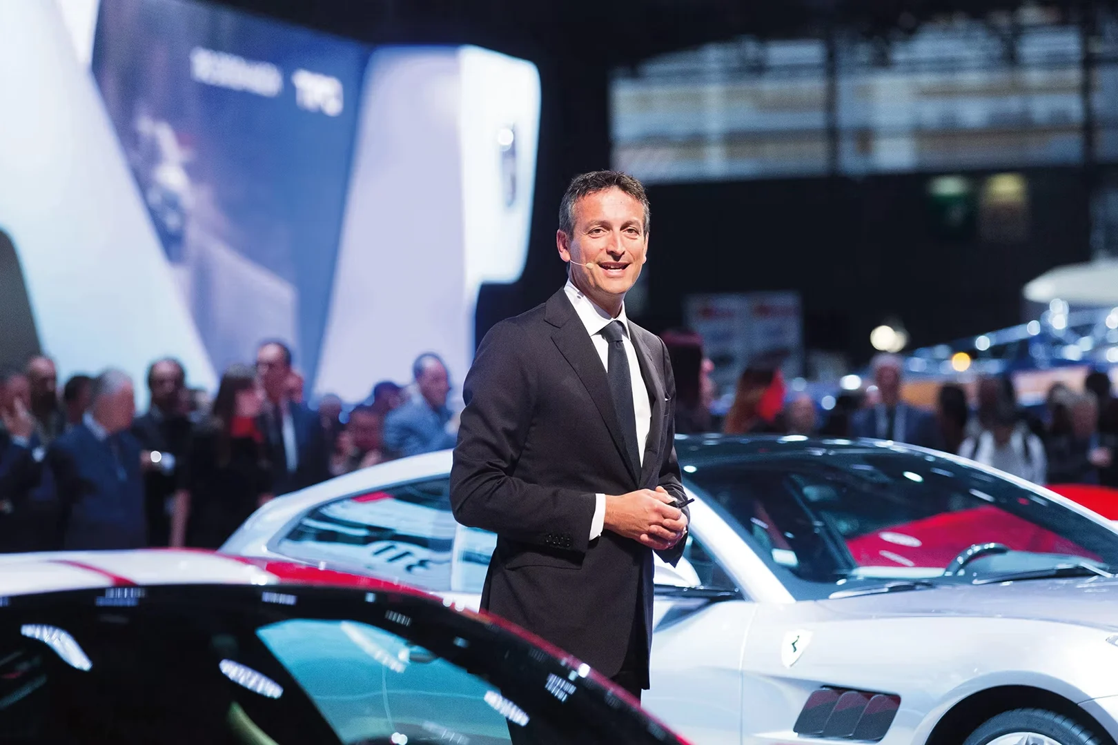 Ferrari electric car, Ferrari Luce, Massimiliano Di Silvestre, BMW, automotive marketing, electric supercar, luxury car industry 4