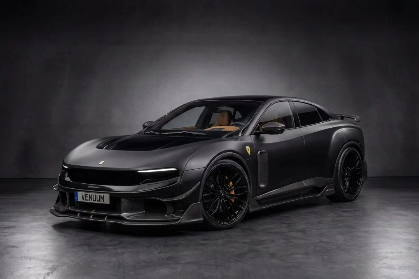 Ferrari Luce, electric supercar, Venuum tuning, aerodynamic kit, EV performance, luxury car upgrades, high-performance EV 2