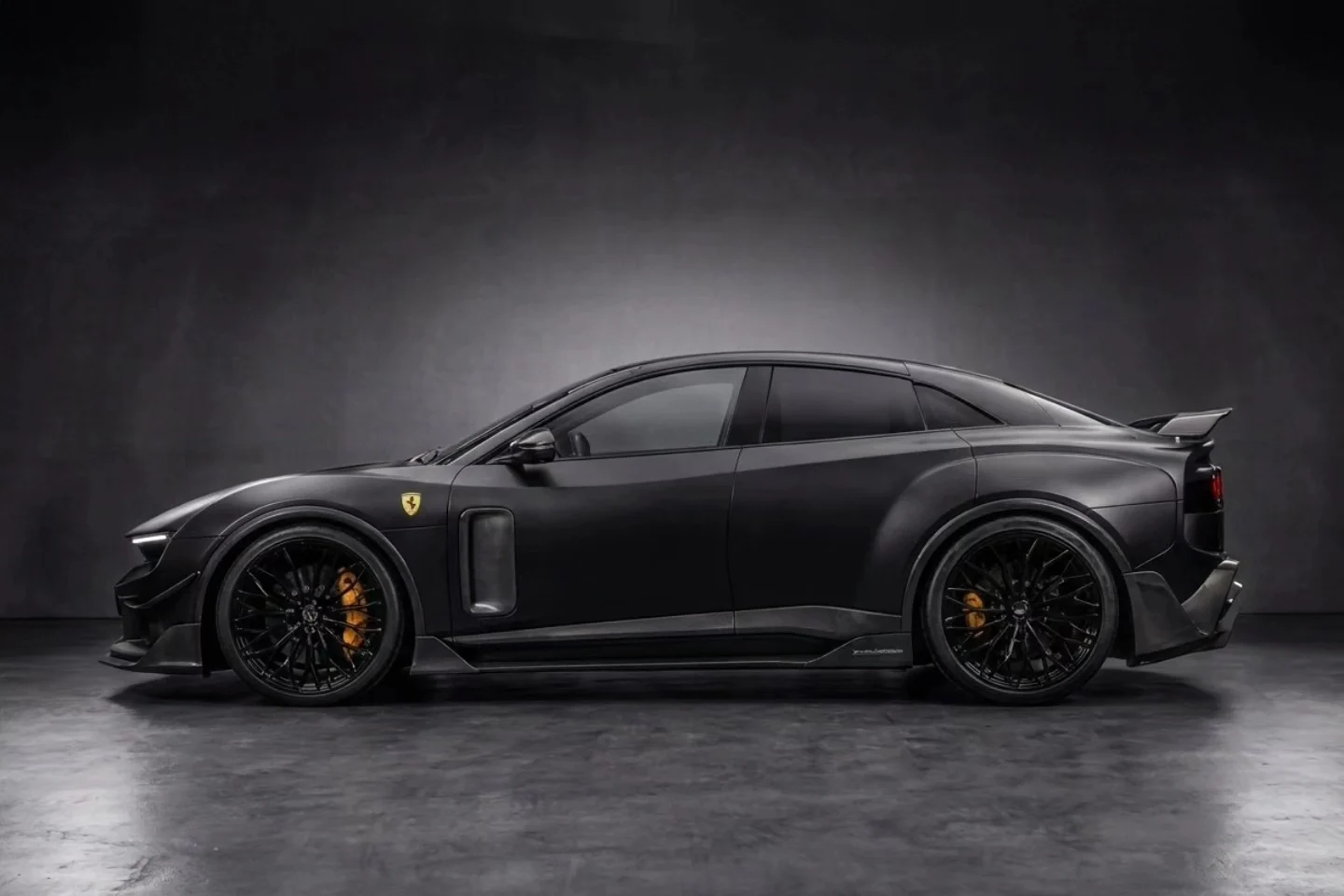 Ferrari Luce, electric supercar, Venuum tuning, aerodynamic kit, EV performance, luxury car upgrades, high-performance EV 5