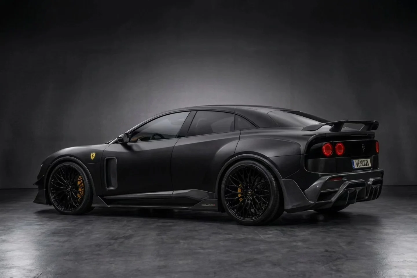 Ferrari Luce, electric supercar, Venuum tuning, aerodynamic kit, EV performance, luxury car upgrades, high-performance EV 10