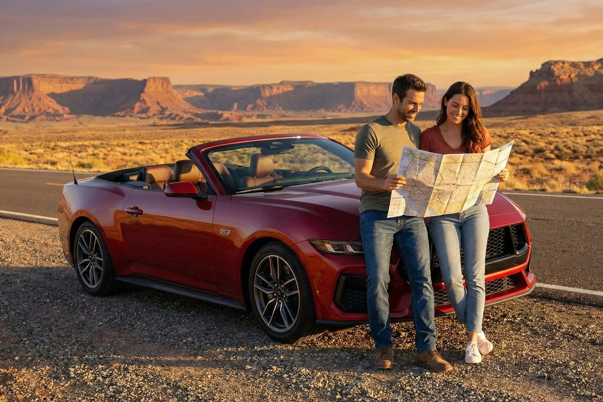 car mileage USA, most driven car, Ford Mustang mileage, hybrid vehicle usage, electric vehicle mileage, US car trends, iSeeCars study 2