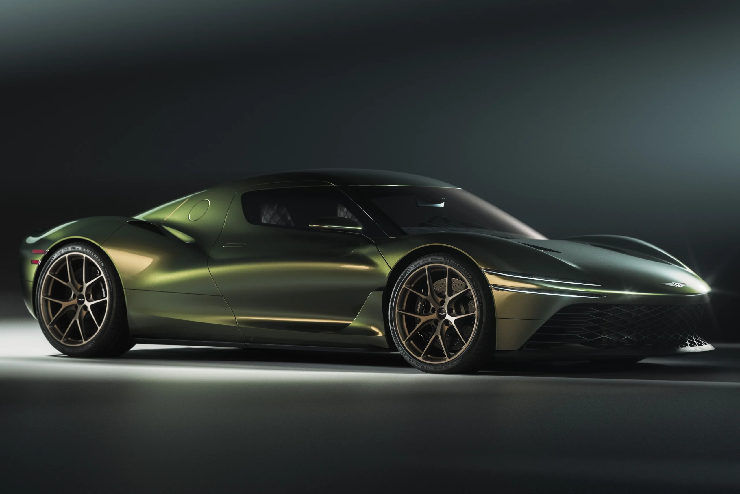 Genesis Magma GT Concept, luxury grand tourer, concept sports car, athletic elegance, high performance car, Hyundai Genesis, Le Mans concept 3