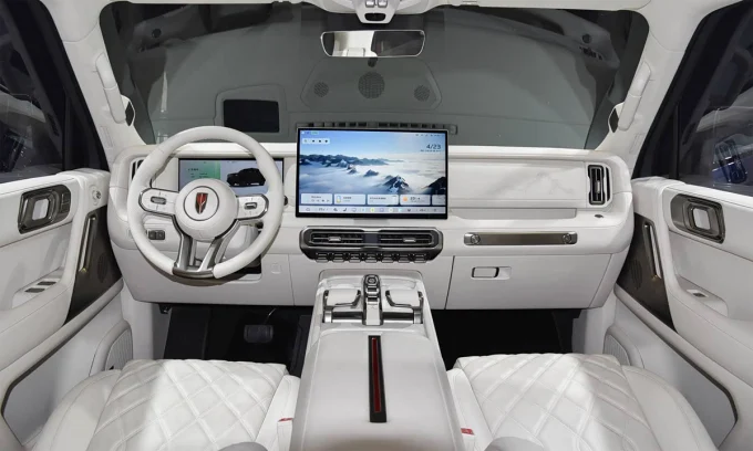 Hongqi G919, off-road SUV, electric SUV China, luxury SUV, 4-motor EV, turbocharged 2L engine, Chinese automotive, EREV SUV 3