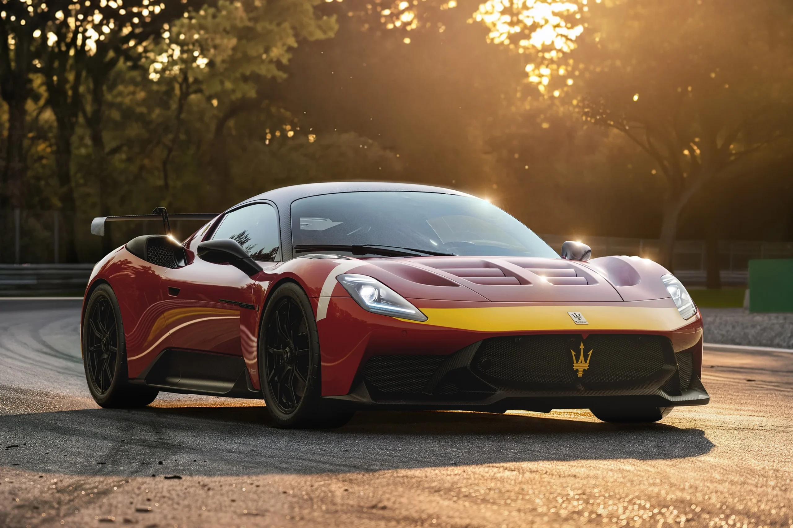 Maserati GT2 Stradale, Maserati 250F, F1 inspired supercar, GT2 European Series 2026, road‑legal hypercar, twin‑turbo V6, Juan Manuel Fangio tribute 6