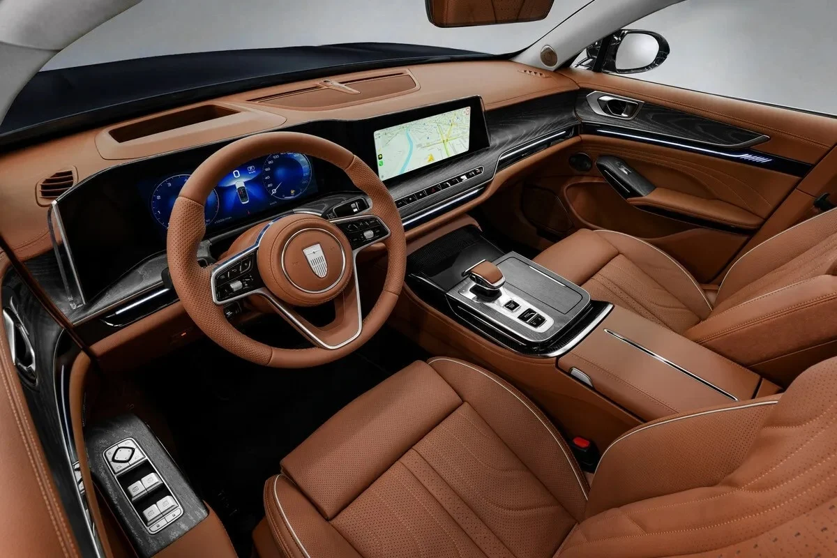 Aurus Senat 900, Russian luxury car, Rolls-Royce of Russia, Hongqi H9, Chinese luxury sedan, presidential limousine, V6 turbo engine, luxury car pricing 6