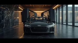 Audi Nuvolari, Audi Spyder, limited edition supercar, hybrid supercar, Audi R8 successor, high-performance convertible, electric V8 hybrid, exclusive car release 1
