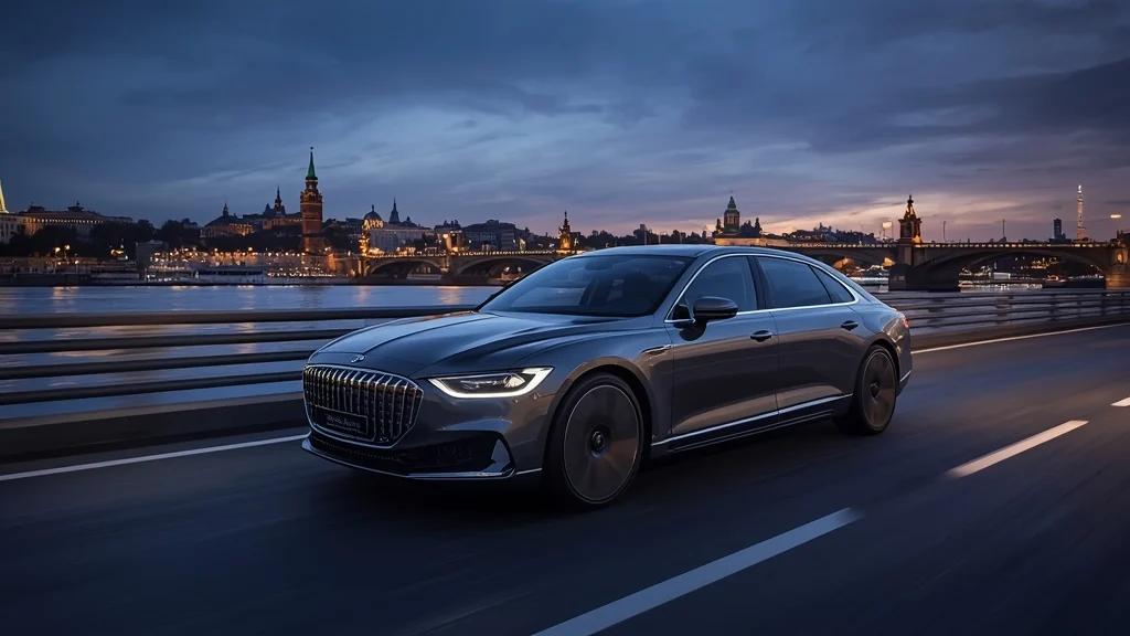 Aurus Senat 900, luxury sedan, Russian flagship, V6 engine, ADAS technology, premium interior, high-performance limousine 1