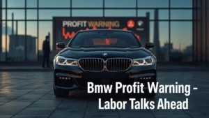 BMW profit warning, BMW cost cutting, BMW labor negotiations, automotive industry challenges, job cuts in Europe, BMW China market, car manufacturer restructuring 1