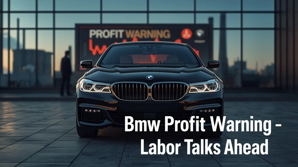 BMW profit warning, BMW cost cutting, BMW labor negotiations, automotive industry challenges, job cuts in Europe, BMW China market, car manufacturer restructuring 1