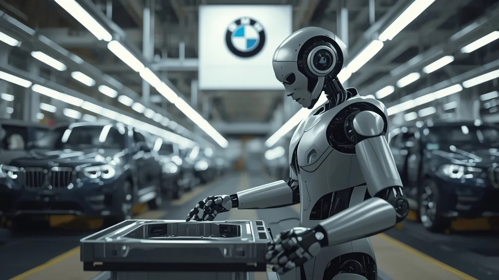 BMW humanoid robot, Figure 03 robot, BMW factory automation, AI robotics, Spartanburg plant, manufacturing robotics, logistics automation, iFACTORY 1