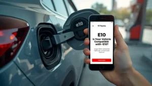 E10 fuel compatibility, check vehicle E10, E10 gasoline, ethanol blend fuel, car fuel guide, motorcycle E10, online fuel compatibility lookup 1