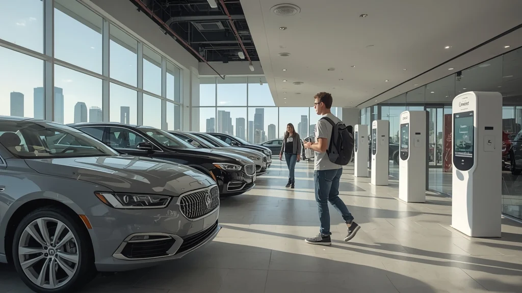 Carvana, no-salesperson showroom, online car buying, self-service car dealership, digital car retail, test drive online, automotive innovation 1