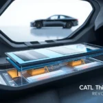 CATL, thin battery, low floor electric vehicle, high performance EV, battery design, EV aerodynamics, electric car safety 1