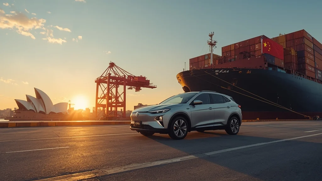 China car exports, Japan car exports, Australia automotive market, electric vehicles EV, BYD Australia, car import statistics, automotive trade 1