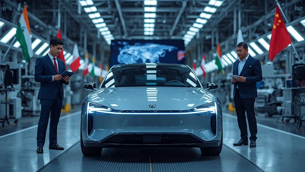 China EV technology, India electric cars, automotive licensing, Tata Motors partnership, Chinese auto tech, EV supply chain, India-China collaboration, electric vehicle market 1