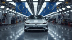 Made in Europe, EU automotive standard, Volkswagen, Stellantis, Renault, local car production, European car industry, electric vehicles 1
