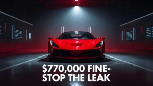 Ferrari Luce, electric supercar, car launch secrecy, NDAs automotive, luxury car news, Ferrari penalty, car leak fine 1