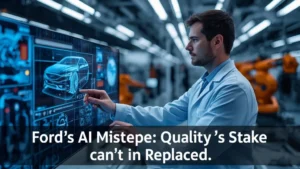 Ford AI, automotive artificial intelligence, vehicle quality, software testing, car recalls, engineering talent, automotive innovation 1