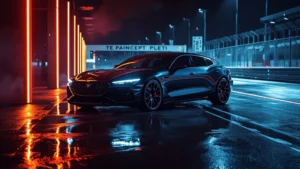 Genesis Magma GT Concept, luxury grand tourer, concept car 2025, Hyundai Genesis performance, sports car design, automotive concept, athletic elegance 1