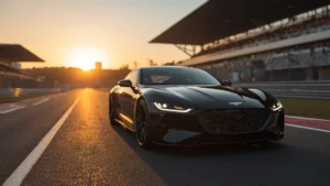 Genesis Magma GT Concept, luxury grand tourer, Hyundai Genesis concept car, high performance sports car, athletic elegance, Le Mans concept, premium automotive design 1