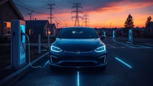 vehicle-to-grid, V2G, electric vehicle, GM energy, US power grid, renewable energy, EV charging, mobile backup battery 1
