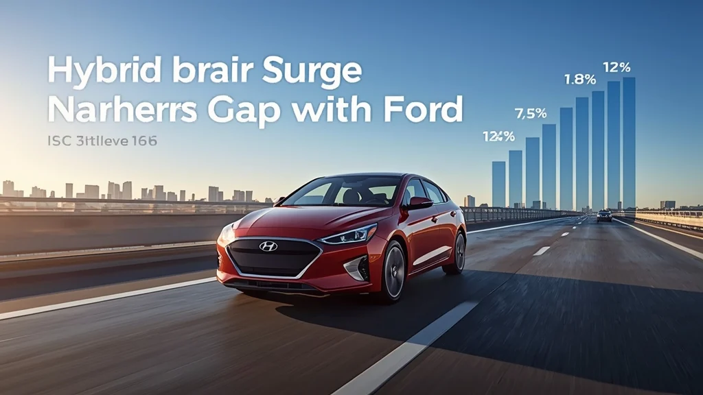 Hyundai market share USA, Hyundai hybrid sales, US auto market 2026, Ford sales decline, hybrid vehicles, electric vehicle incentives, Kia US sales 1
