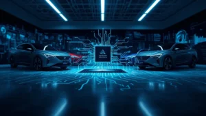 Japanese automakers, ECU standardization, electric vehicles, hybrid cars, Tesla competition, software-defined vehicles, Nissan Honda Mitsubishi alliance 1
