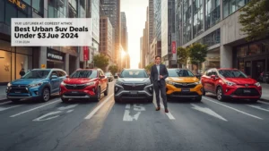 urban SUV deals, affordable SUV June 2024, budget SUV promotions, Omoda C5 discount, Mitsubishi Xforce offer, BYD Atto 2 deal, Honda HR-V incentive, Toyota Yaris Cross sale 1