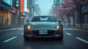 Mazda Miata, noise reduction, Japan vehicle regulations, 2026 Miata update, Pure Sport edition, automotive noise standards, Japanese car market 1