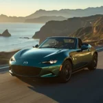 Mazda MX-5, Zinc Green Metallic, 2027 Miata, new car color, roadster, sports car, automotive news, green paint 1