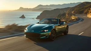 Mazda MX-5, Zinc Green Metallic, 2027 Miata, new car color, roadster, sports car, automotive news, green paint 1