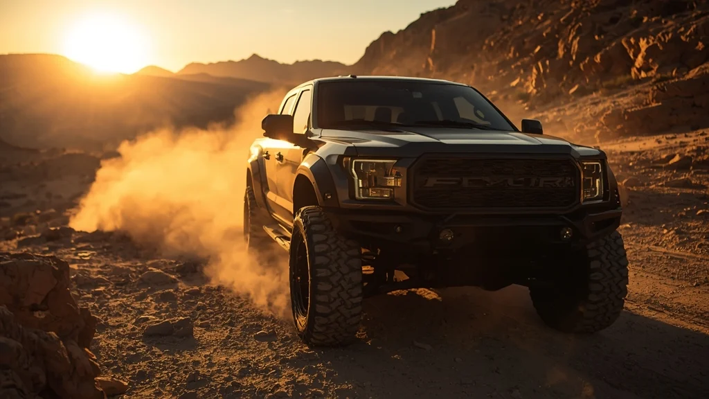 Rezvani Fortress, armored pickup, off‑road truck, Ford F‑150 Raptor base, 850 hp V8, tactical vehicle, limited edition pickup 1