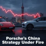Porsche China, Porsche restructuring, luxury car market China, electric SUV, Porsche sales decline, automotive industry China, Porsche investors 1