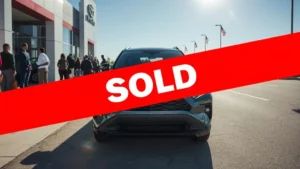Toyota RAV4, 2026 RAV4, hybrid SUV, US car shortage, Toyota dealership, SUV demand, Kentucky plant, automotive news 1