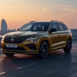 Skoda Kodiaq RS, Skoda SUV India, Skoda Kodiaq price, high performance SUV, 2.0 TSI engine, AWD SUV, Indian car market, limited edition SUV 1