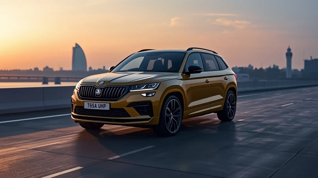 Skoda Kodiaq RS, Skoda SUV India, Skoda Kodiaq price, high performance SUV, 2.0 TSI engine, AWD SUV, Indian car market, limited edition SUV 1