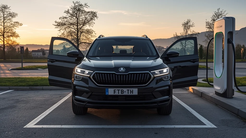 Skoda Peaq, electric SUV, 3 row EV, Skoda electric vehicle, MEB+ platform, fast charging EV, 2026 EV launch 1