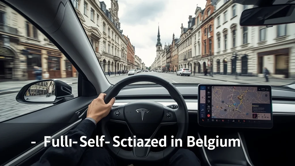 Tesla FSD Belgium, Full Self-Driving, Tesla autonomous driving, European car market, Belgium vehicle regulation, Tesla EU expansion, supervised FSD 1
