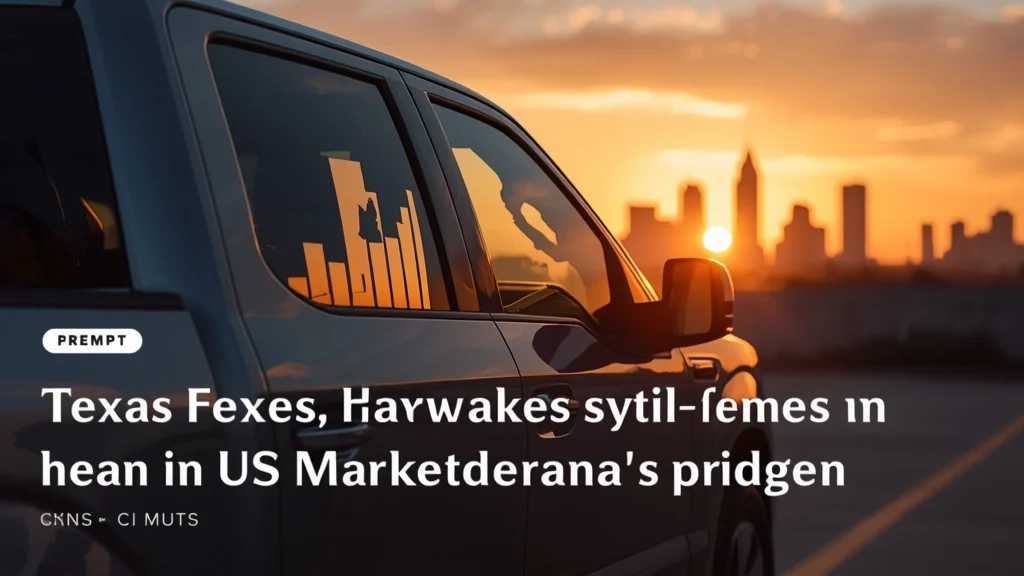 Texas auto market, California car market, US automotive sales, truck sales Texas, electric vehicles Texas, vehicle financing trends, J.D. Power auto data 1