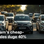cheap gasoline cars Vietnam, A-segment cars, Hyundai Grand i10, Toyota Wigo, Kia Morning, Vietnam auto market, low-cost cars, car sales decline 1