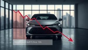 Toyota sales decline, May 2026 automotive market, China car sales, Middle East auto market, Toyota production numbers, global auto industry trends 1
