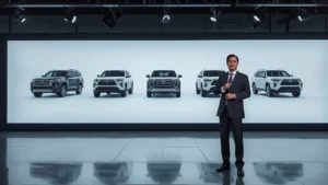 Toyota, vehicle variants, model lineup, cost reduction, new CEO, Lexus LF-ZC, Toyota Mirai, Toyota Tundra, automotive strategy 1