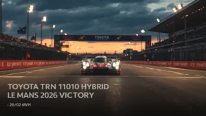 Toyota TR010 Hybrid, Le Mans 2026, hybrid race car, World Endurance Championship, LMH, Toyota Racing, hypercar technology 1