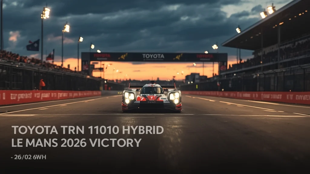 Toyota TR010 Hybrid, Le Mans 2026, hybrid race car, World Endurance Championship, LMH, Toyota Racing, hypercar technology 1