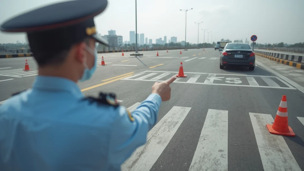 driving test, driver's license exam, traffic police warning, cheat shortcuts, driving school, road safety, Vietnam driving test, exam failure 1