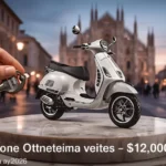 Vespa Edizione Ottantesimo, Vespa limited edition, Piaggio Vespa, Vespa GTS 310, classic scooter, limited edition scooter, Vespa price, 80th anniversary scooter 1