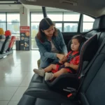 child car seat, car seat safety, Vietnam car seat market, booster seat, 360-degree rotating car seat, car seat regulations, infant car seat, premium car seats 1