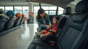 child car seat, car seat safety, Vietnam car seat market, booster seat, 360-degree rotating car seat, car seat regulations, infant car seat, premium car seats 1