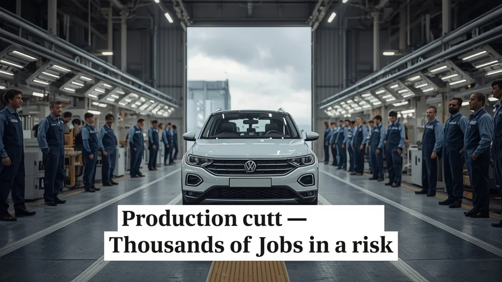 Volkswagen production cut, Osnabruck plant, T-Roc Cabriolet, German auto industry, automotive job losses, EV transition, defense partnership 1